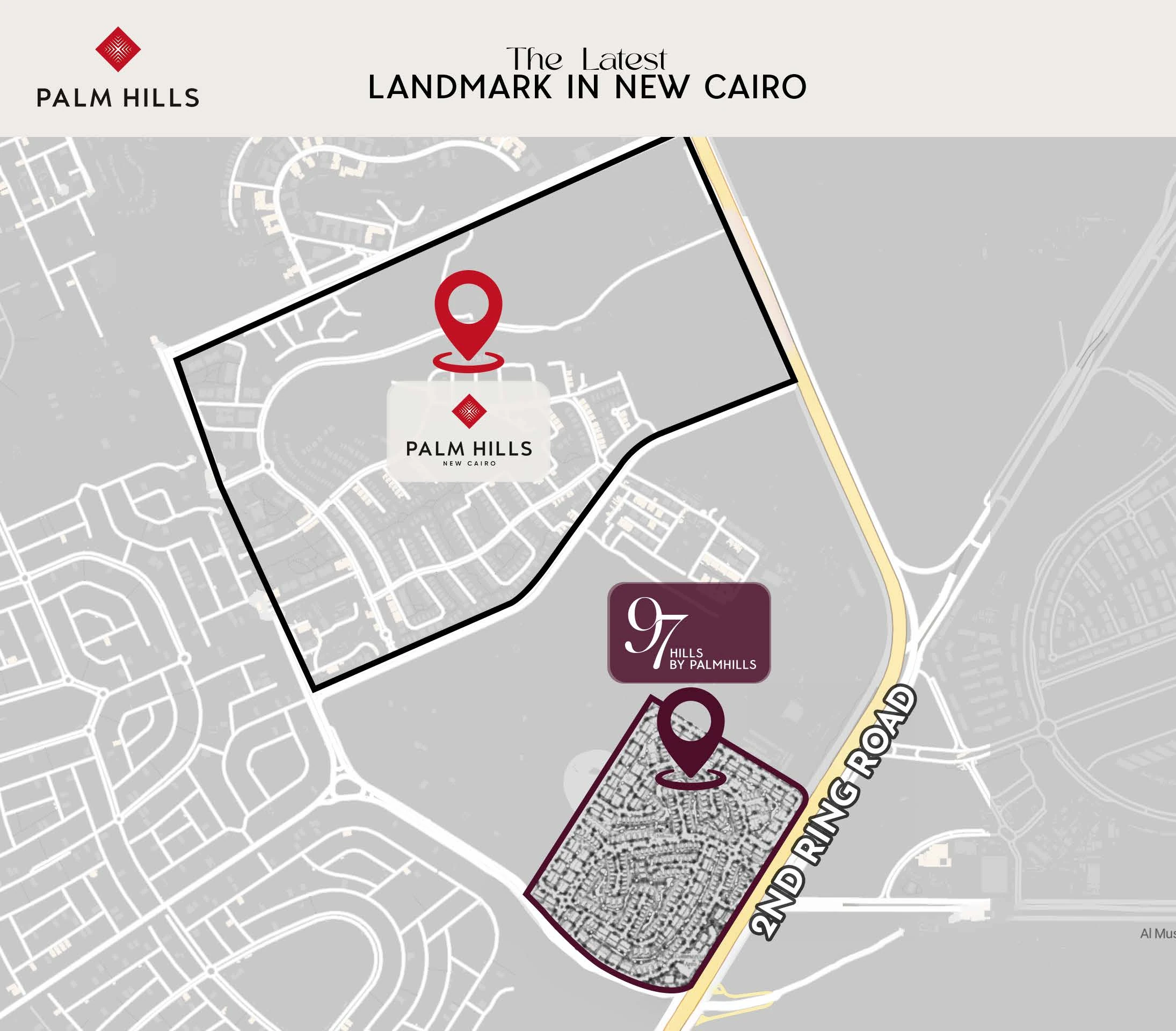97 Hills 2 97 Hills New Cairo location map