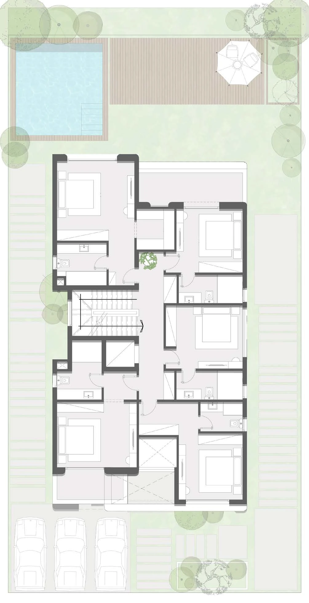 97 Hills 18 Standalone Villa A First floor plan