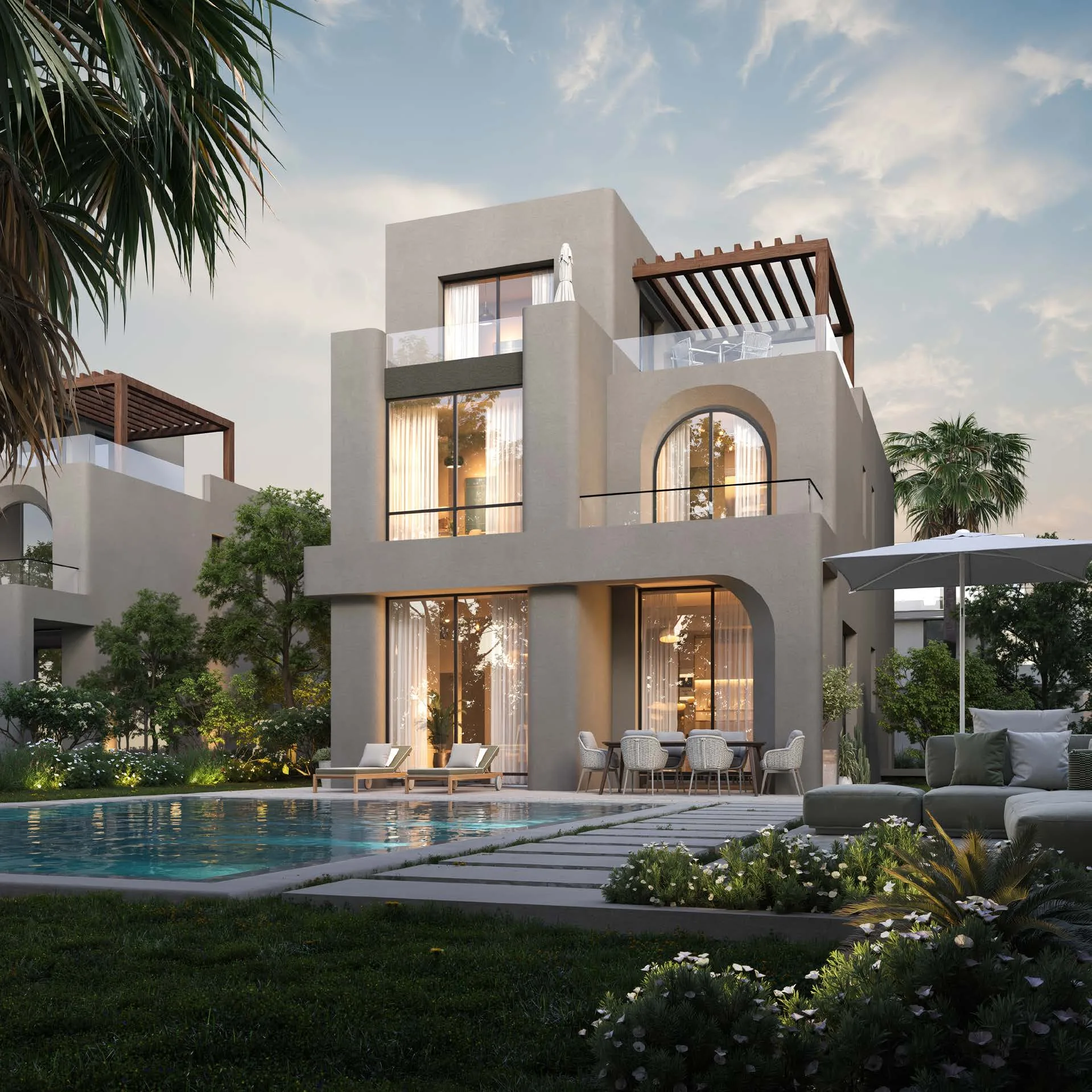 97 Hills 14 Standalone Villa B at 97 Hills Palm Hills