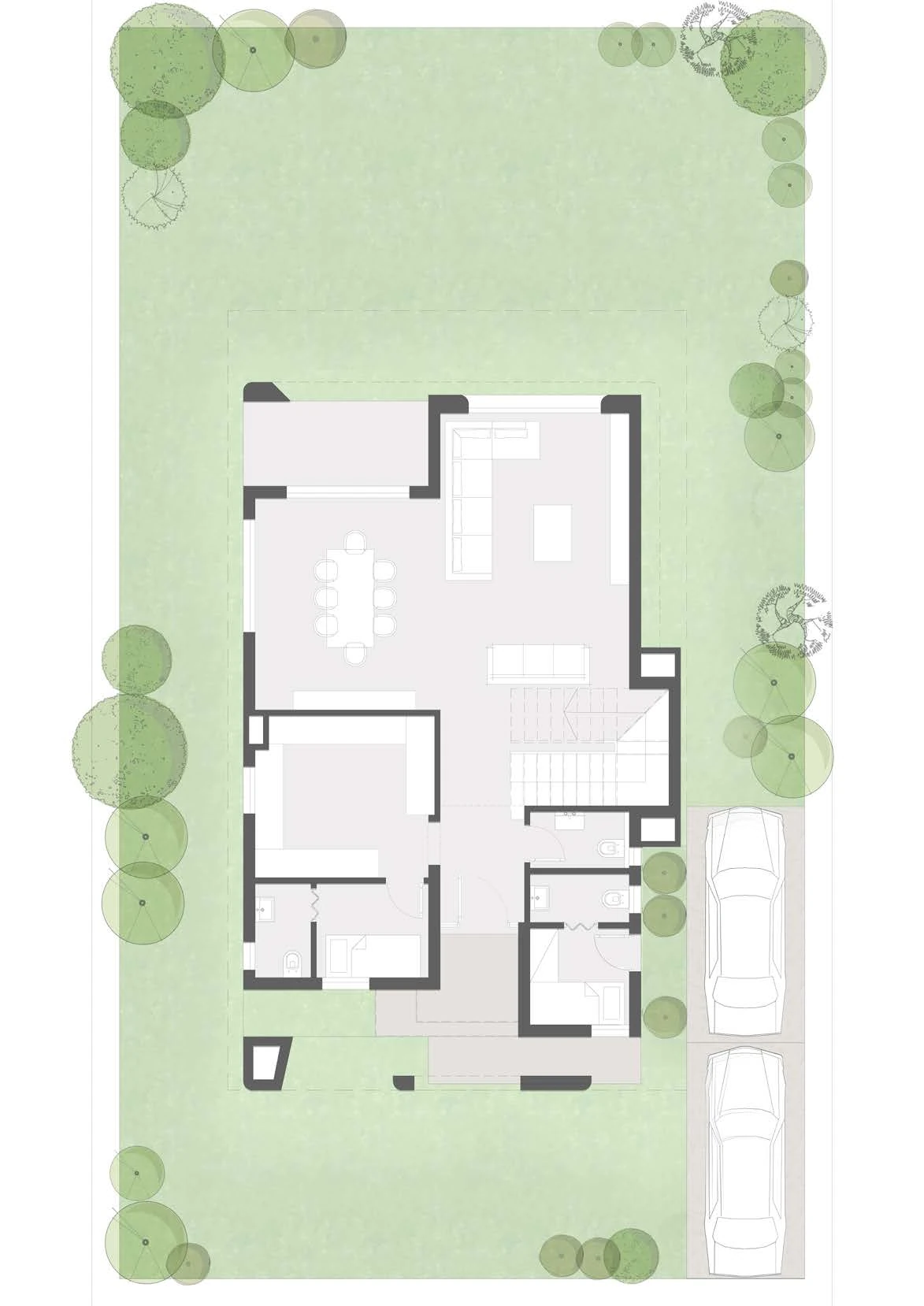 97 Hills 21 Standalone Villa B Ground floor plan