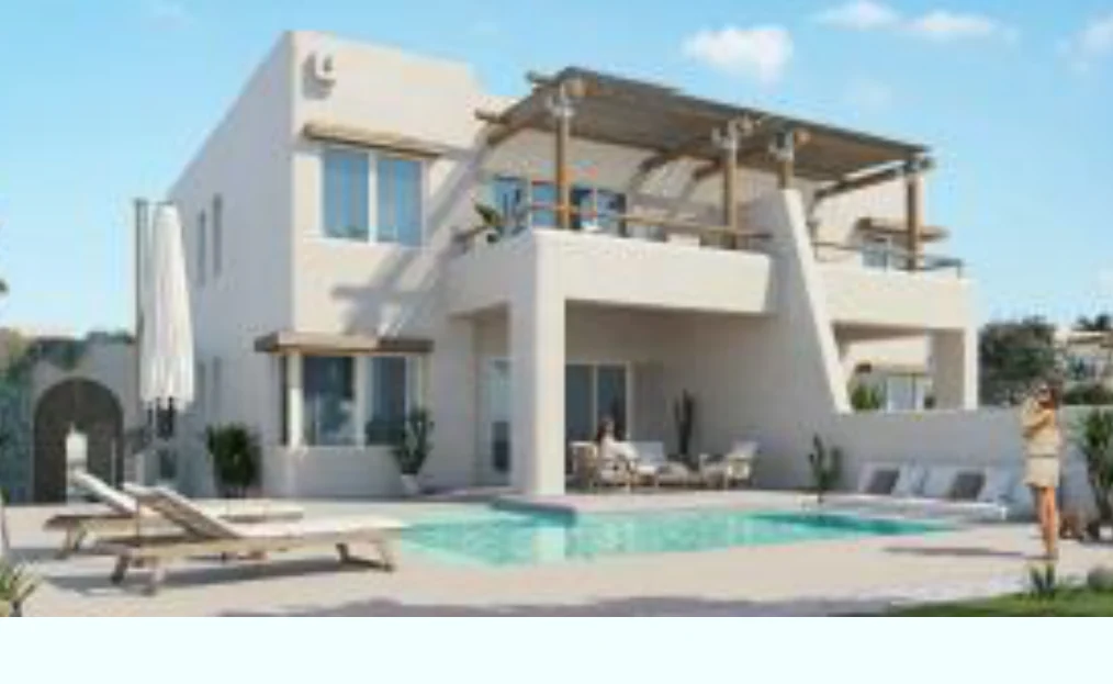هاسيندا ووترز، تصميم شاليه مع حمام سباحة