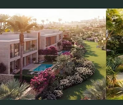 بالم هيلز وان أكتوبر، المجتمع السكني والمساحات الخضراء