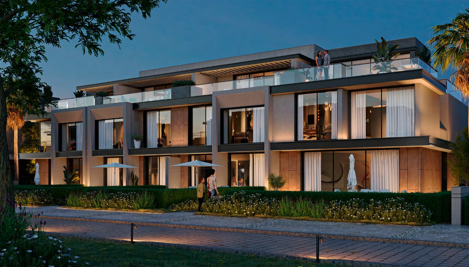 px-palm-hills-october 8 PX Townhouse X architectural model