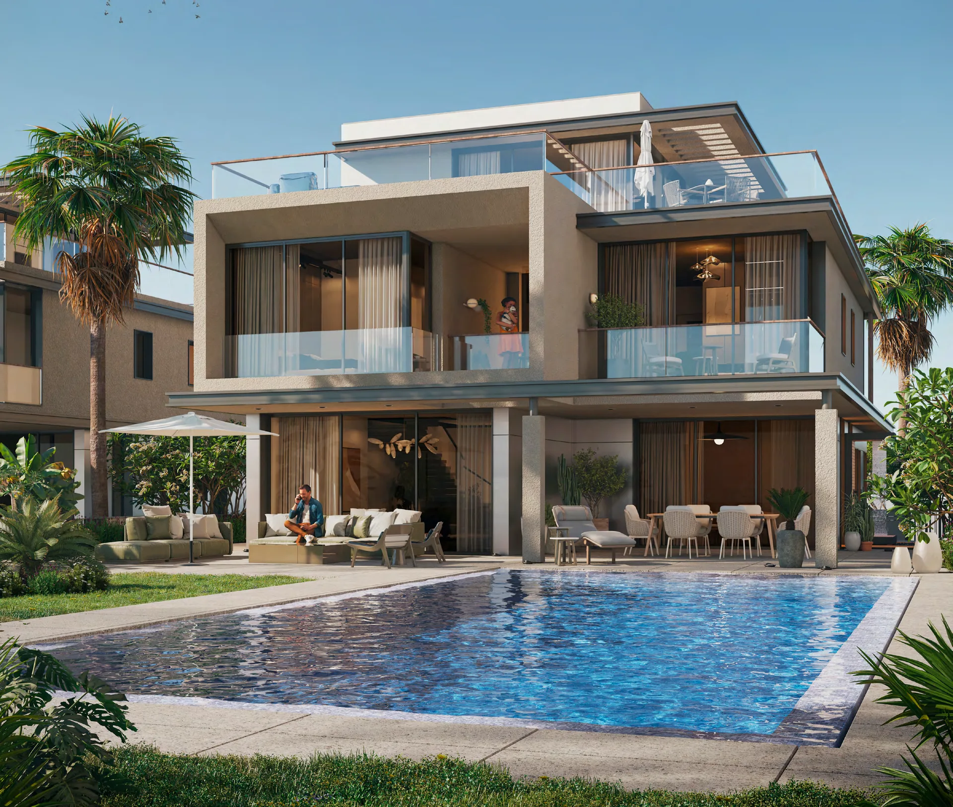 px-palm-hills-october 6 PX Villa 1 architectural model